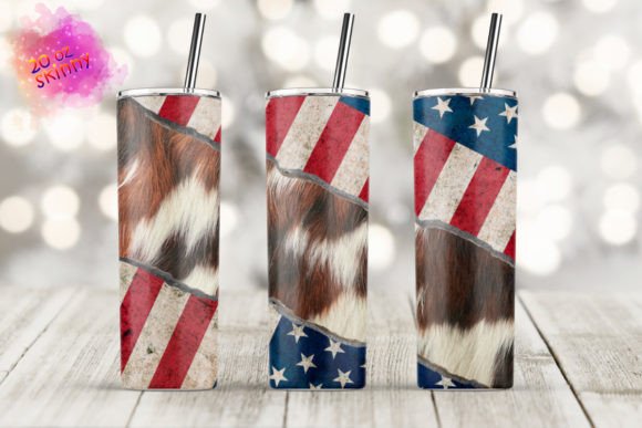 20oz Skinny Tumbler Cowhide