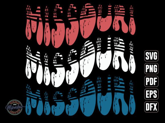 Missouri State Vintage SVG Sublimation