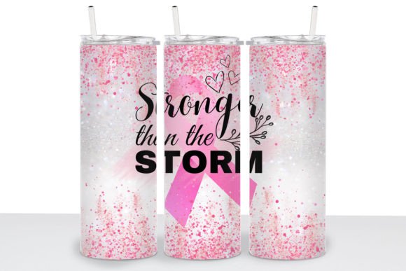 Stronger Than the Storm Skinny Tumbler